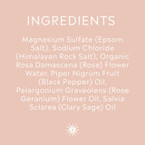 Sultry Rose Bath Salts - 432G