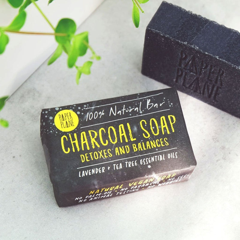 Natural Vegan Charcoal Soap Bar