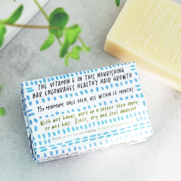 Lavender & Tea Tree Natural Vegan Shampoo Bar