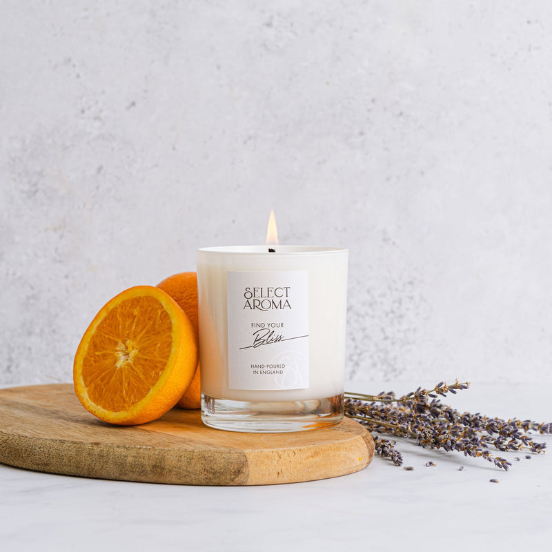 Bliss Soy & Coconut Wax Luxury Natural Aromatherapy Candle