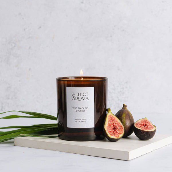 Wild Black Fig & Vetiver Luxury Soy & Coconut Wax Candle