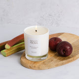 British Damson & Rhubarb Luxury Soy & Coconut Wax Candle