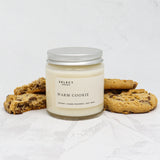 Warm Cookie Coconut & Soy Wax Candle With Lid